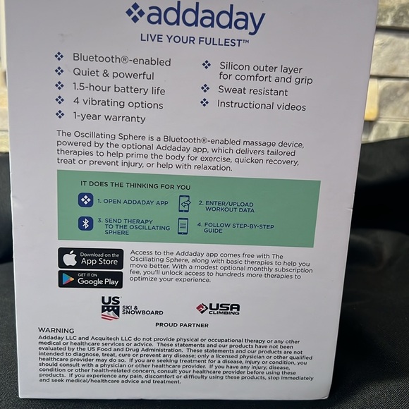 Addaday oscillating sphere massage roller - Picture 4 of 5